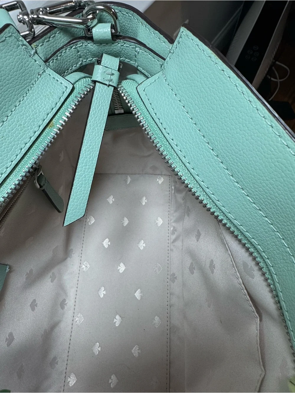 kate spade Mint Green/Blue Satchel